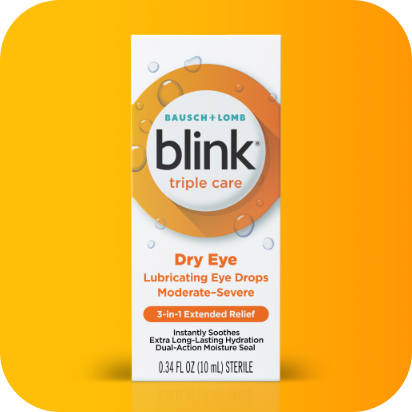 Blink Triple Care Lubricating Eye Drops