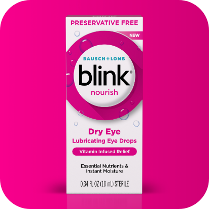 Blink Nourish Dry Eye Lubricating Drops