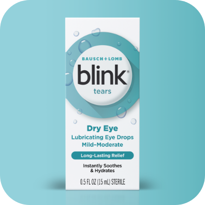 Blink Tears Dry Eye Lubricating Drops