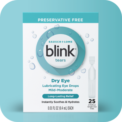 Blink Tears Preservative Free Package