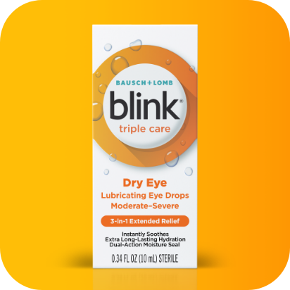 Blink Triple Care Lubricating Eye Drops