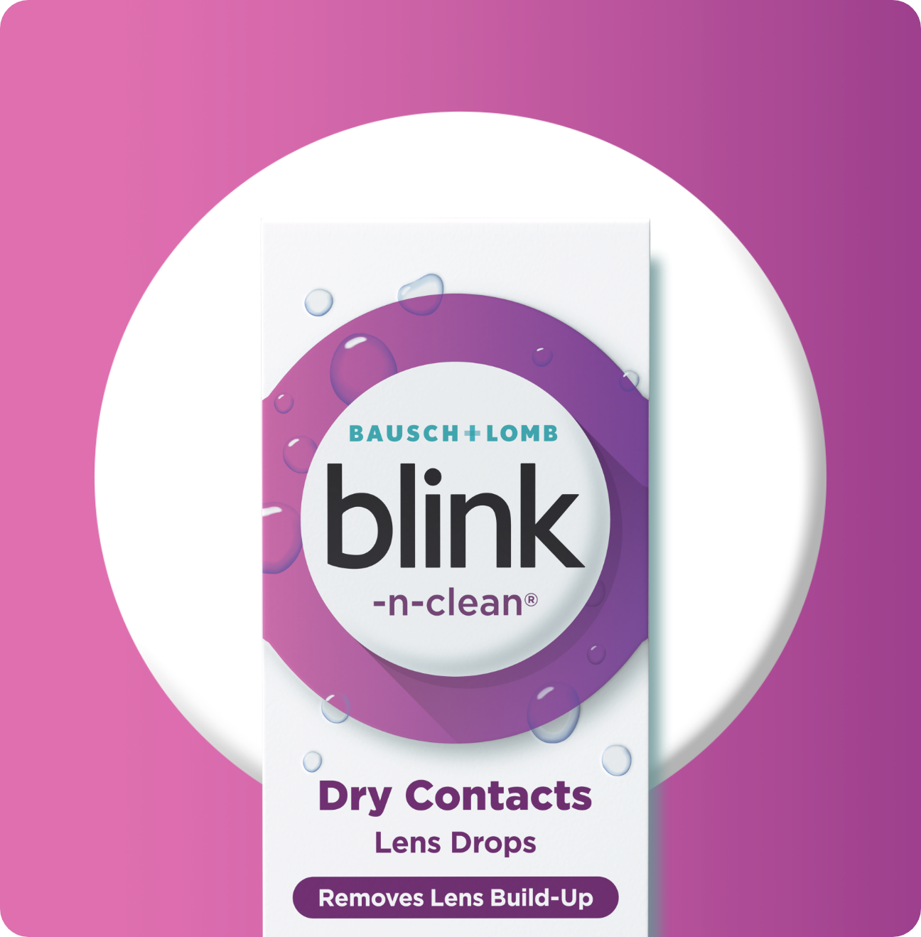 Blink-N-Clean Lens Drops package